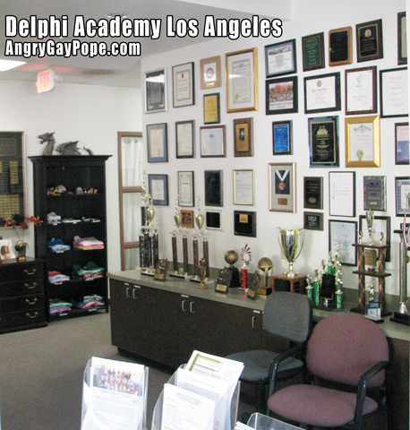 delphi academy la awards wall