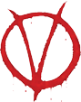 movie logo v for vendetta